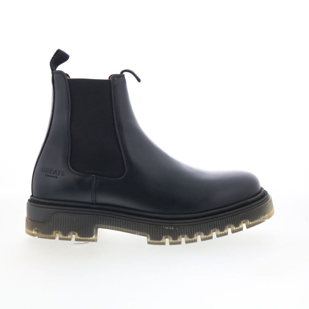 Greats Mens Bowery Chelsea Black Boots (NWT)